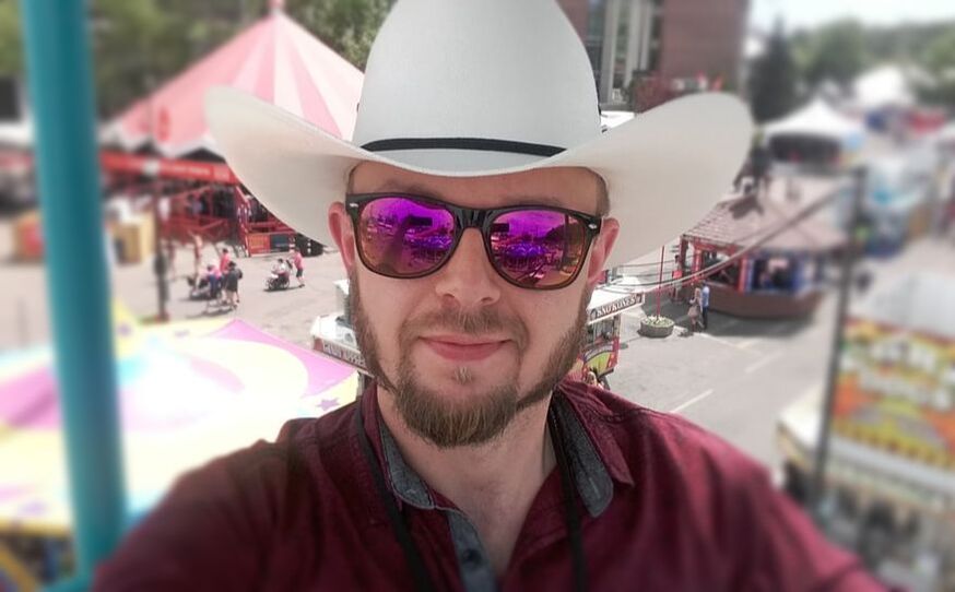 Photo of Phil Ollenberg at the Calgary Stampede